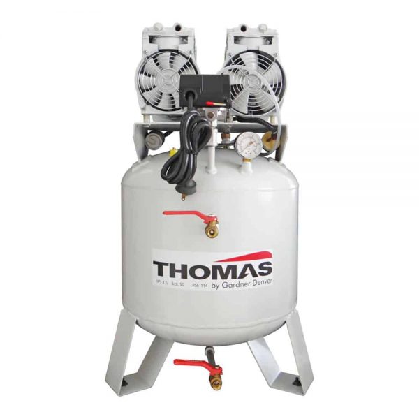 compresor oil free thomas duplex 1.5 hp
